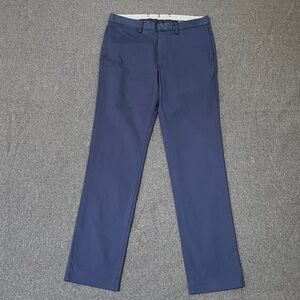 Bonobos Manteco Italian Men’s Slim Dress Pants 32x34 Blue